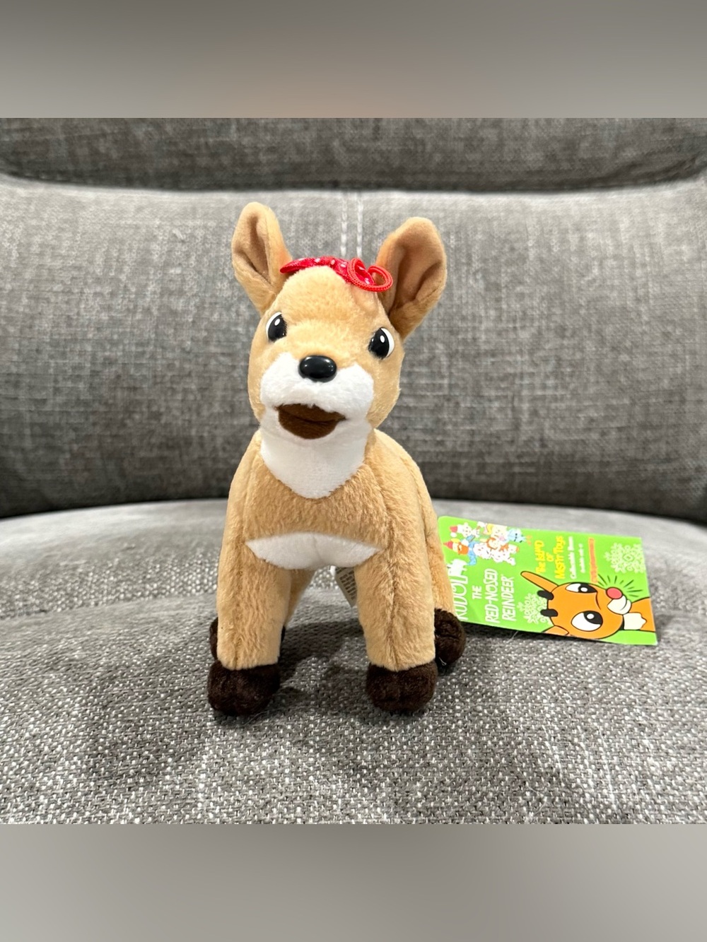 VTG 1998 Stuffins Rudolph: Clarice Plushie 7” CVS Exclusive